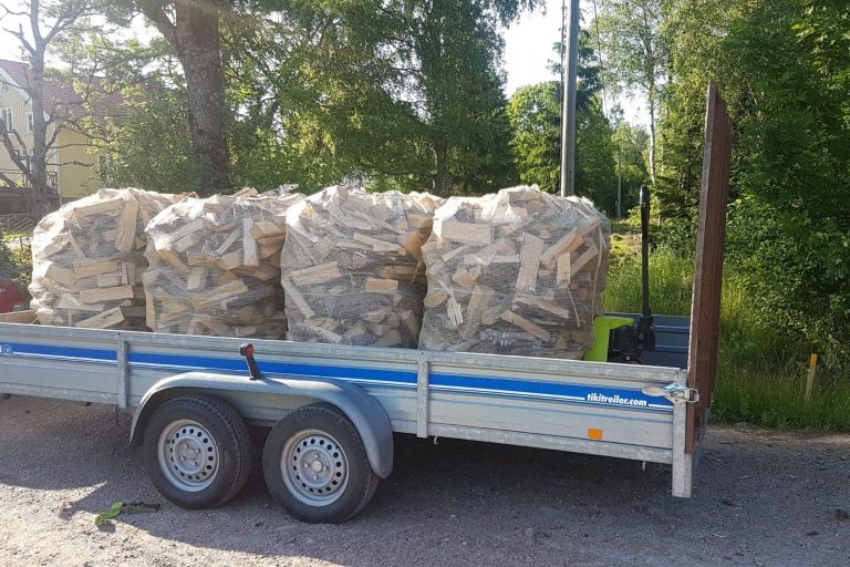 Utkörning av björkved